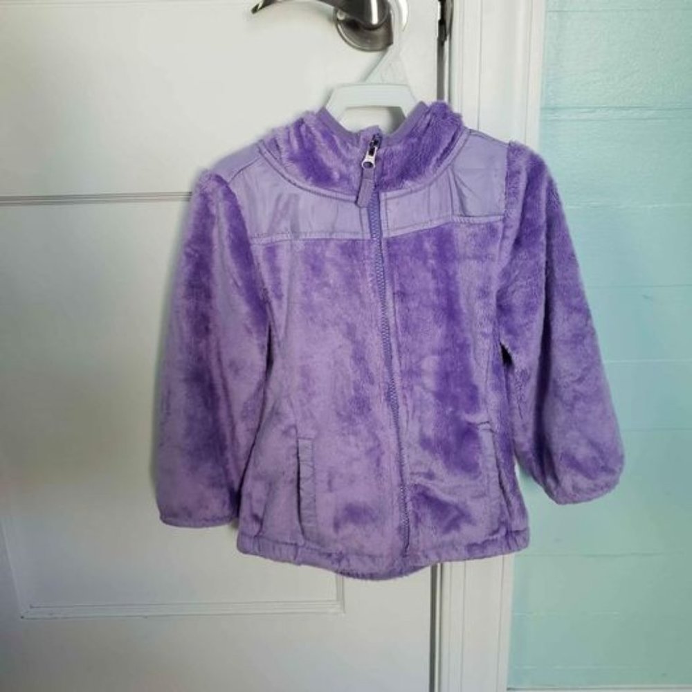 Cuddly Cozy Purple Jacket Girl's Soft Coat Size S (5)